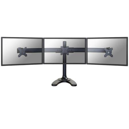 Neomounts Flat Screen Desk Mount (stand/grommet) for 3 Monitor Screens