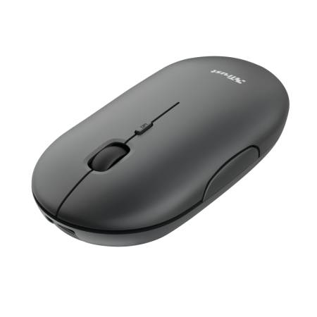 TRUST Puck Wireless & BT Rechargeable Mouse Black