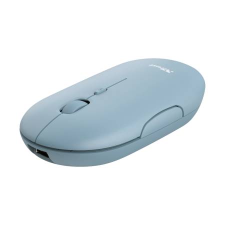 TRUST Puck Wireless & BT Rechargeable Mouse Blue