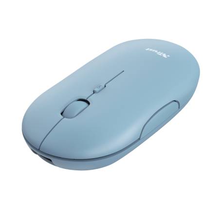 TRUST Puck Wireless & BT Rechargeable Mouse Blue