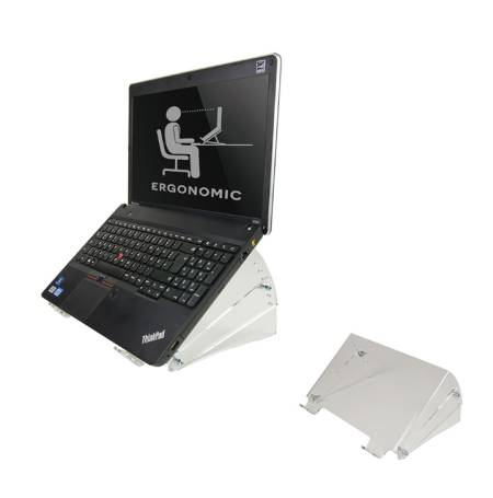 Neomounts Acrylic Notebook Riser (tilt: 20 - 40 degrees)