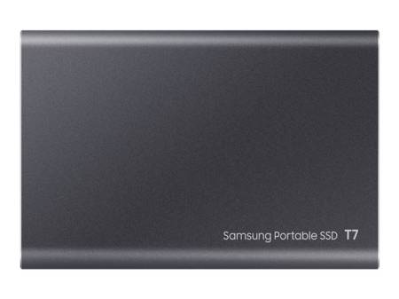 SAMSUNG Portable SSD T7 2TB external USB 3.2 Gen 2 titan grey