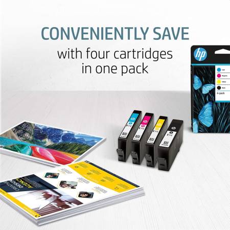 HP 950 Black / 951 CMY Original Ink Cartridge 4-Pack