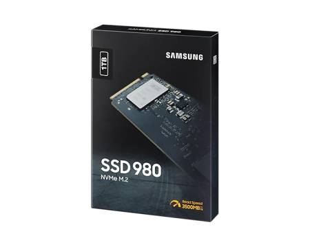 Samsung SSD 980 1TB PCIe 3.0 NVMe 1.4 M.2 V-NAND 3-bit MLC