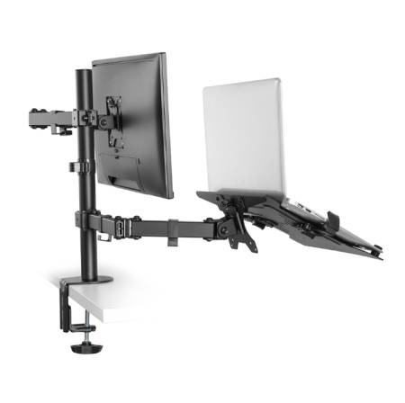 Neomounts Flat Screen & Notebook Desk Mount (clamp/grommet)
