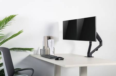 Neomounts Flat Screen Desk Mount (stand/grommet) for 2 screens