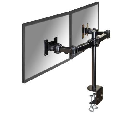 Neomounts Flat Screen Desk Mount (clamp) for 2 Monitor Screens
