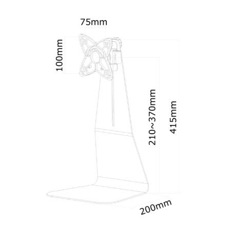 Neomounts Flat Screen Desk Mount (stand)