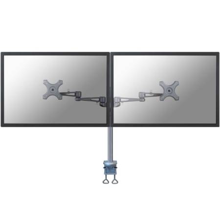 Neomounts Flat Screen Desk Mount (clamp) for 2 Monitor Screens