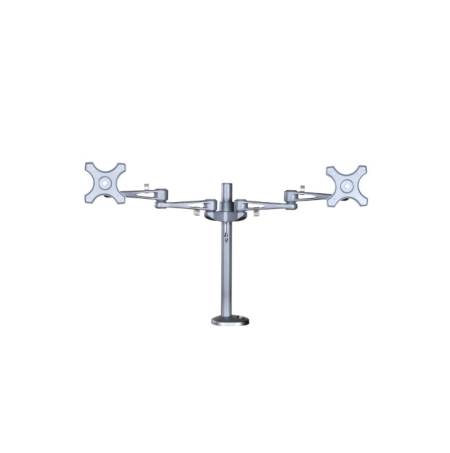 Neomounts Flat Screen Desk Mount (grommet) for 2 Monitor Screens