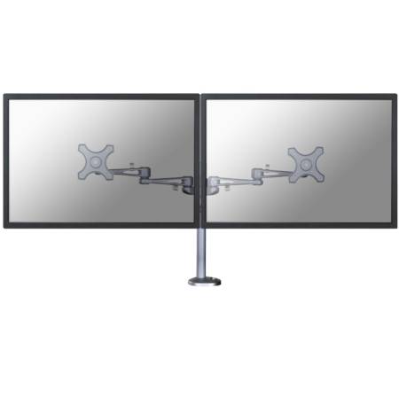 Neomounts Flat Screen Desk Mount (grommet) for 2 Monitor Screens