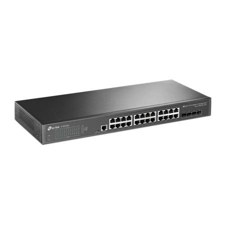 24-портов гигабит L2 управляем комутатор TP-Link JetStream TL-SG3428X с 4-SFP+ слота