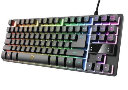 TRUST GXT 833 Thado TKL Gaming Keyboard US