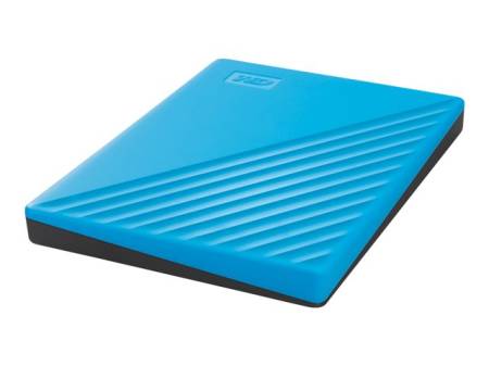 WD My Passport 2TB portable HDD USB 3.0 USB 2.0 compatible Blue Retail