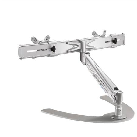 Neomounts Flat Screen Desk Mount (stand/foot) for 2 Monitor Screens
