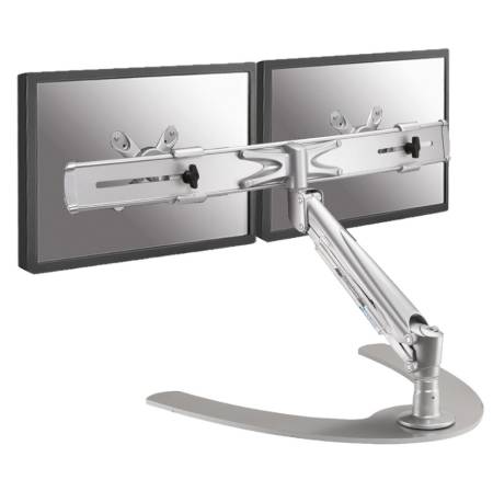 Neomounts Flat Screen Desk Mount (stand/foot) for 2 Monitor Screens