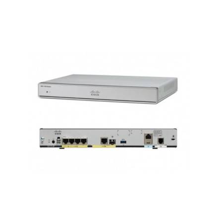 Cisco ISR 1100 4 Ports Dual GE Ethernet Router w/ 802.11ac -E WiFi