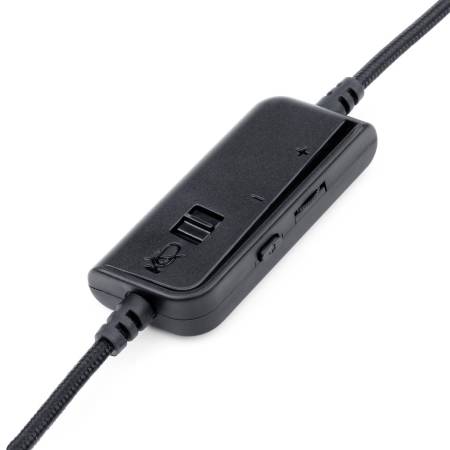 USB RGB LED геймърски слушалки с микрофон Redragon Pandora H350RGB-BK