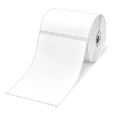 Brother BDE-1J152102-102 White Paper Label Roll