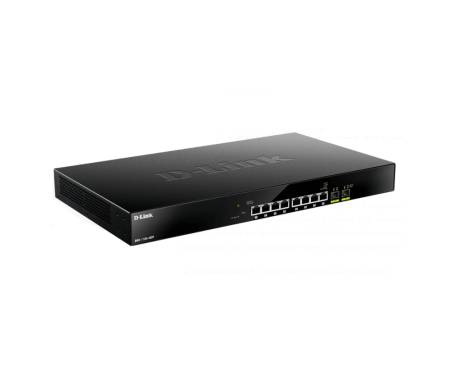 D-Link 8-Port 2.5G Base-T PoE and 2-port 10G SFP+ Smart Managed Switch