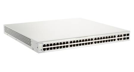 D-Link 52-Port Gigabit PoE+ Nuclias Smart Managed Switch including 4x 1G Combo Ports