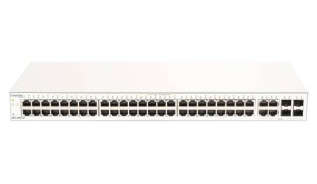 D-Link 52-Port Gigabit Nuclias Smart Managed Switch including 4x 1G Combo Ports (With 1 Year License)