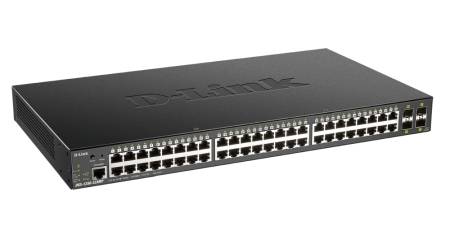 D-Link 48-port Gigabit Smart Managed Switch with 4x 10G SFP+ ports