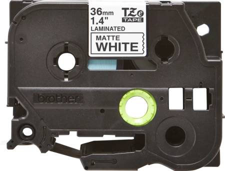 Brother TZe-M261 Matt Laminated Labelling Tape Cassette – Black on White