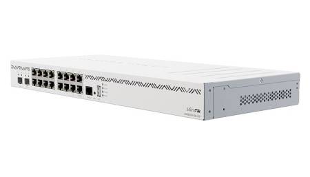 16-портов комутатор Mikrotik CCR2004-16G-2S+ с 2 SFP+ порта