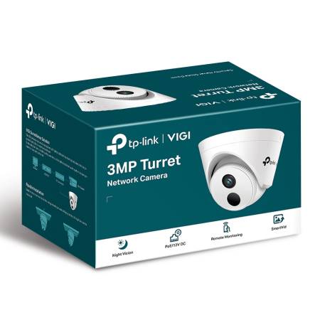 Куполна мрежова камера TP-Link VIGI C400HP 3MPx с 4 мм обектив