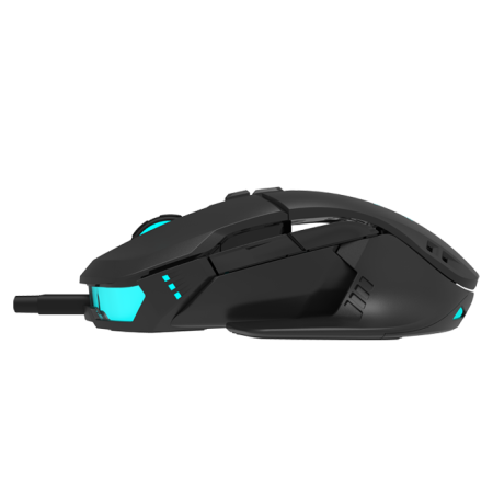 Мишка Delux M629DB PMW3325 USB Type-C/безжична RGB