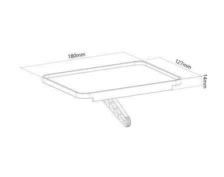 Neomounts Universal Multimedia/Camera Shelf - 18 cm wide
