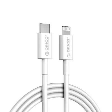 USB Type-C към Lightning кабел Orico CL01-10-WH 1 метър