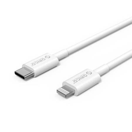 USB Type-C към Lightning кабел Orico CL01-10-WH 1 метър