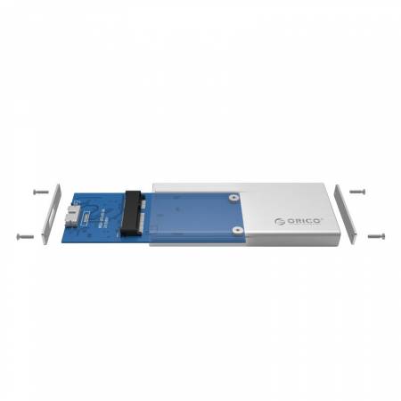 Кутия Orico MSA-U3-SV mSATA USB 3.0