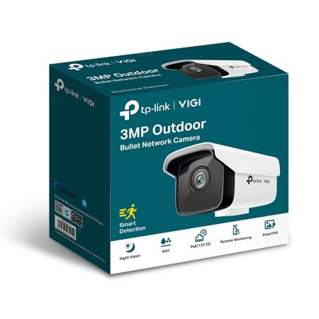 3MPx външна мрежова камера TP-Link VIGI C300HP с обектив 6 мм ЕОЛ