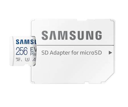 Samsung 256GB micro SD Card EVO Plus with Adapter