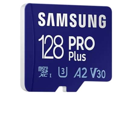 Samsung 128GB micro SD Card PRO Plus with Adapter