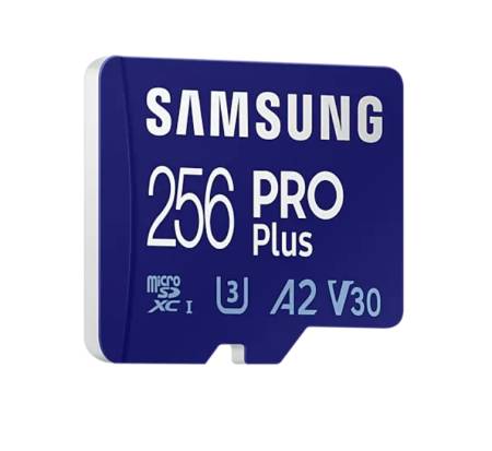 Samsung 256GB micro SD Card PRO Plus  with Adapter