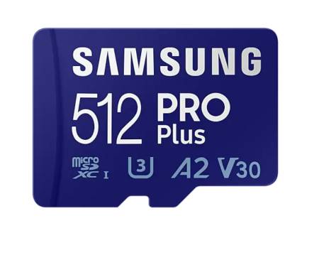 Samsung 512GB micro SD Card PRO Plus  with Adapter