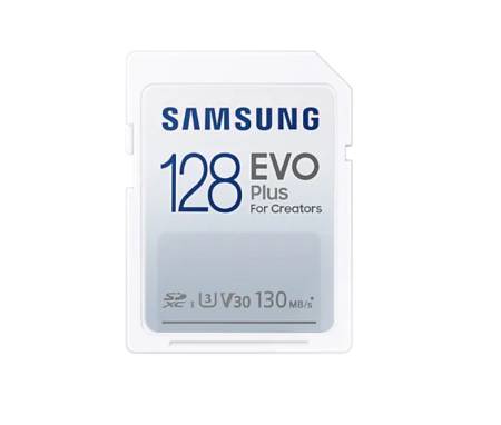 Samsung 128GB SD Card EVO Plus