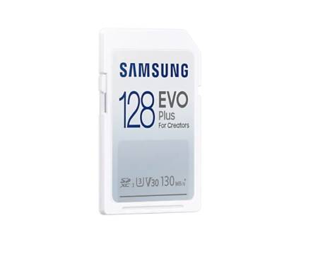 Samsung 128GB SD Card EVO Plus with Adapter