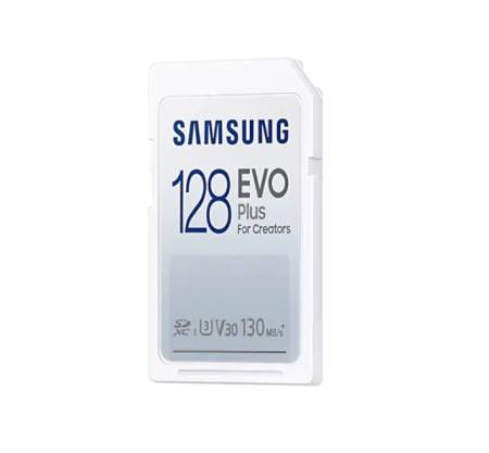 Samsung 128GB SD Card EVO Plus