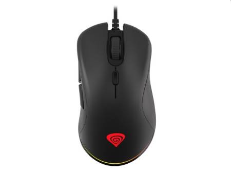 Genesis Gaming Mouse Krypton 200 Silent Optical 6400 DPI With Software Black