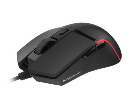 Genesis Gaming Mouse Krypton 220 RGB 6400 DPI With Software Black