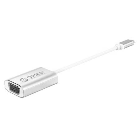 Адаптер USB Type-C към VGA Silver Orico XC-102-SV