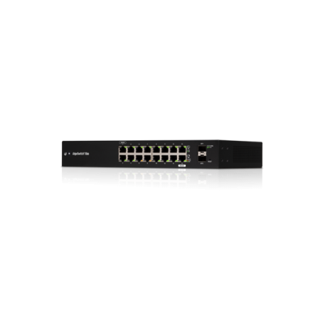 16-портов Gigabit управляем L2 комутатор Ubiquiti EdgeSwitch ES-18X с 2 SFP порта