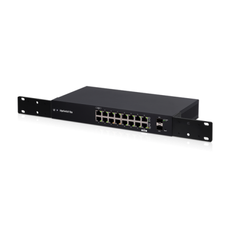 16-портов Gigabit управляем L2 комутатор Ubiquiti EdgeSwitch ES-18X с 2 SFP порта