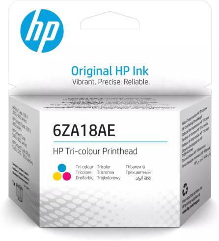 HP 6ZA18AE Tri-Color Printhead