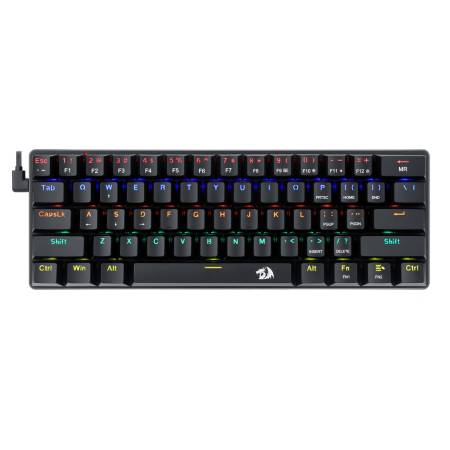 Механична RGB геймърска клавиатура Redragon Jax K613-KB USB Type-C